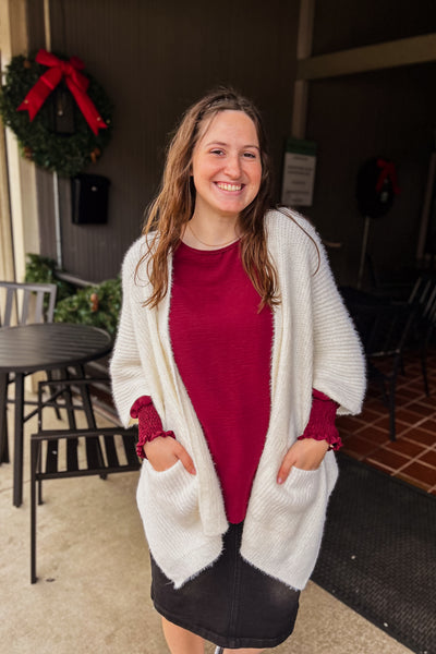 Cozy Cardigan Poncho