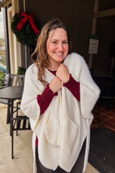 Cozy Cardigan Poncho