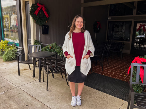Cozy Cardigan Poncho