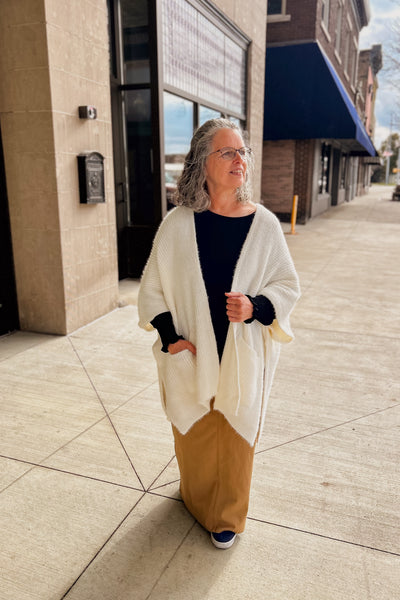 Cozy Cardigan Poncho
