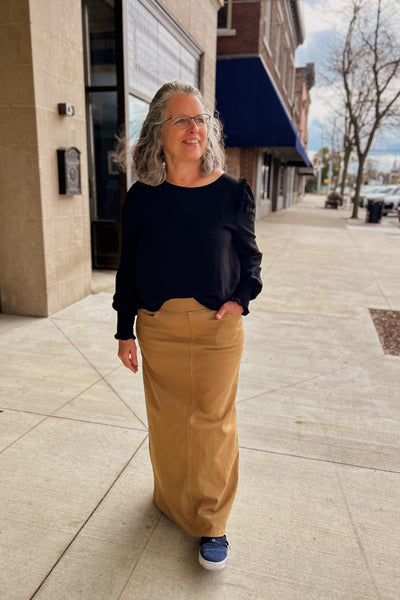 Annabelle Skirt - Khaki