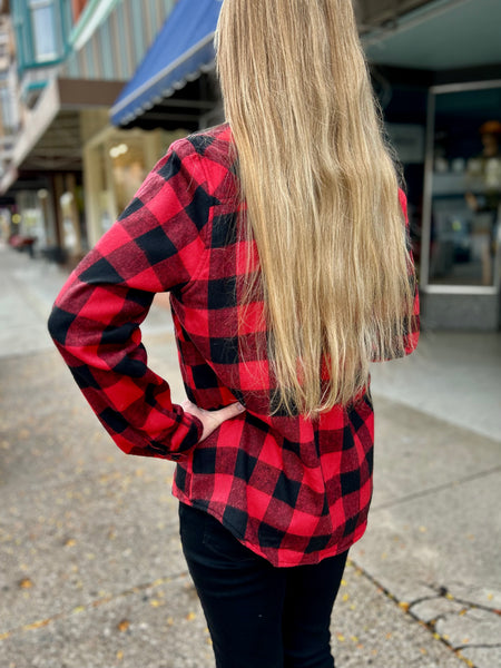 Sherpa Lined Flannel Shirt