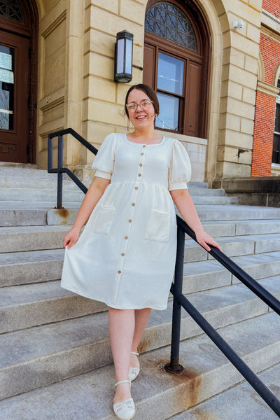 Josie Button Dress