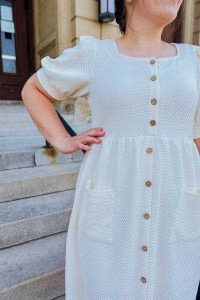 Josie Button Dress