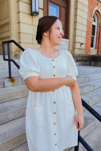 Josie Button Dress