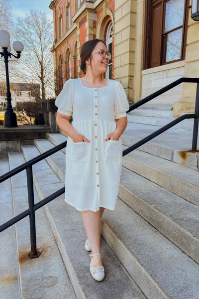 Josie Button Dress