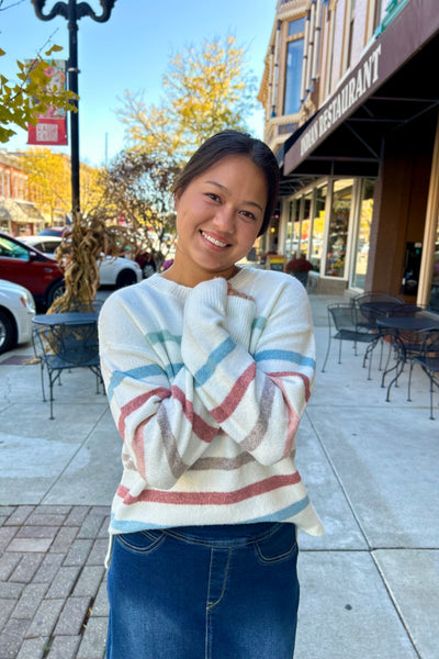 Cozy Stripe Sweater