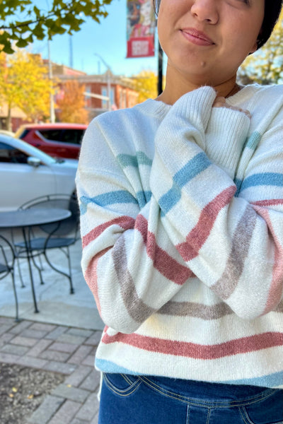 Cozy Stripe Sweater