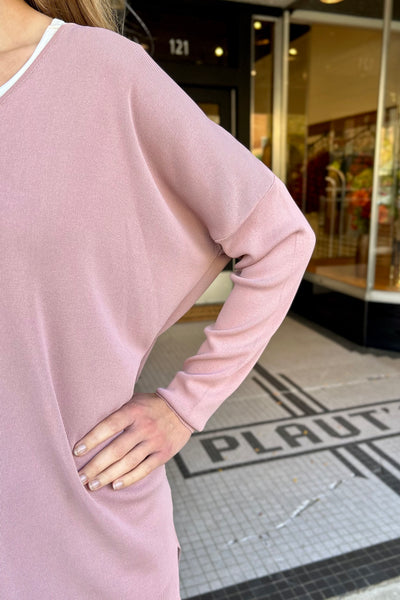Essential Sweater - Dusty Mauve