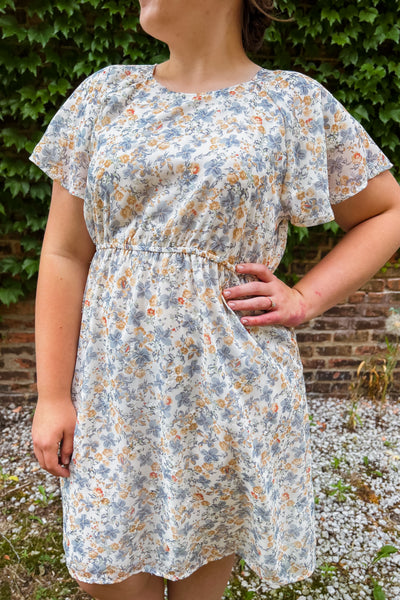 Pippa Midi Dress - Rustic Umber