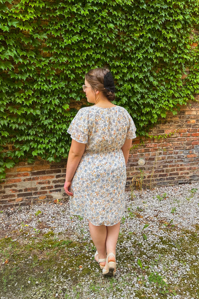 Pippa Midi Dress - Rustic Umber