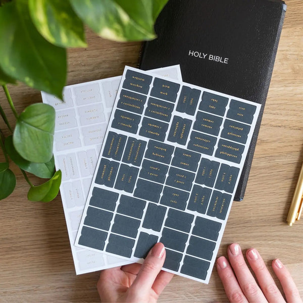 Bible Tabs Navy / Gray