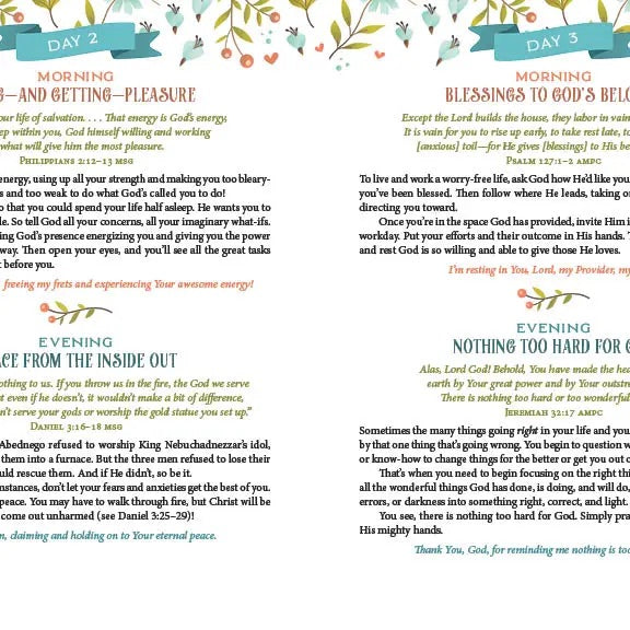 Worry Less Pray More Devotional