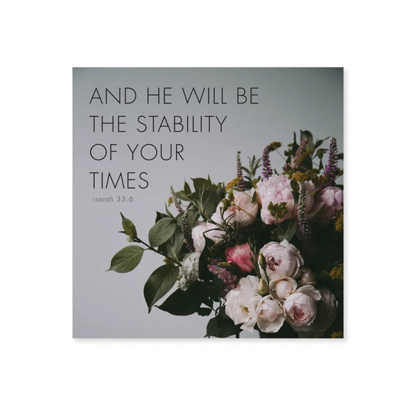 4x4 Inspirational Print