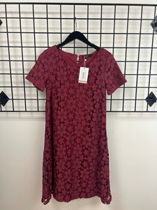 Size XSmall Wine Lace Dress