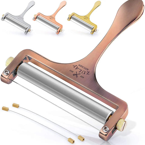 Wire Cheese Slicer - Copper