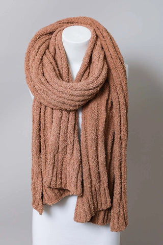 Boucle Scarf - Clay