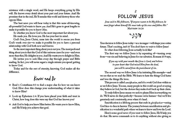 Know Your Bible Devotional for Teens