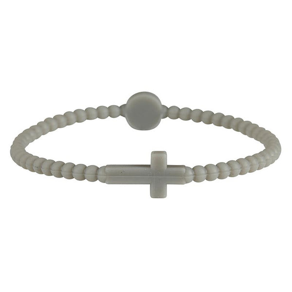 Silicone Cross Bracelet