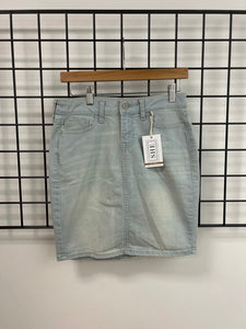 Size 0 Lightwash Denim Skirt