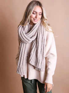 Boucle Scarf - Latte