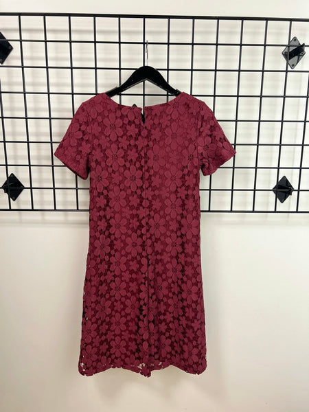 Size XSmall Wine Lace Dress