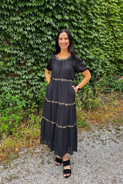 Eloise Tiered Maxi Dress