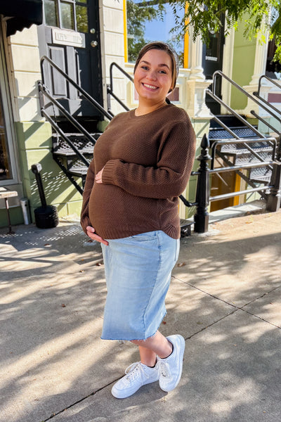 Nena Sweater - Brown