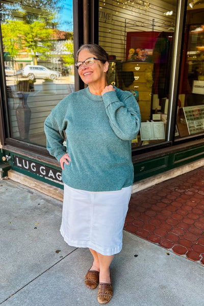 Cassey Cozy Top - Ash Jade