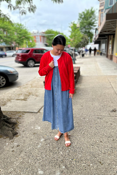 Tencel Jumper Dress