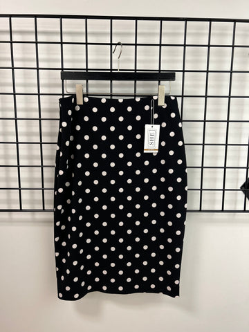 Size 12 Dot Pencil Skirt