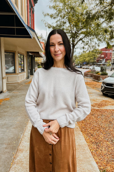 Nena Sweater - Bone