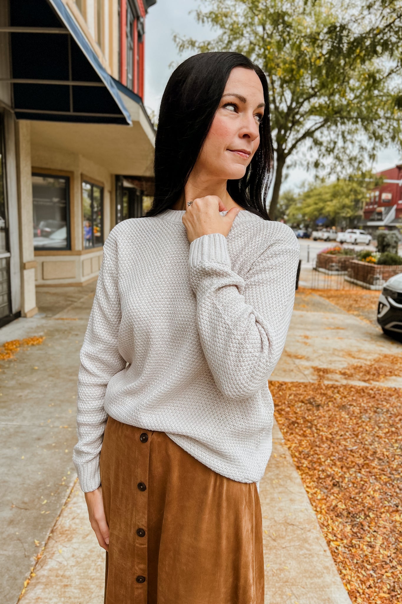 Nena Sweater - Bone