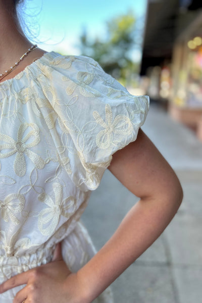 Grace Embroidered Midi Dress