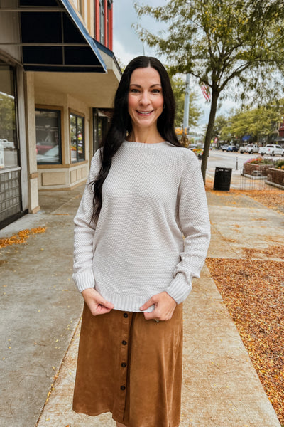 Nena Sweater - Bone
