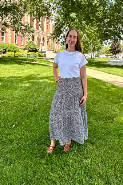 Ava Floral Maxi Skirt