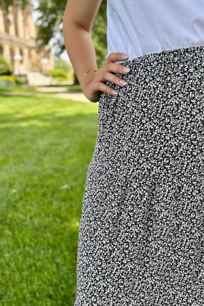 Ava Floral Maxi Skirt