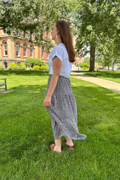 Ava Floral Maxi Skirt