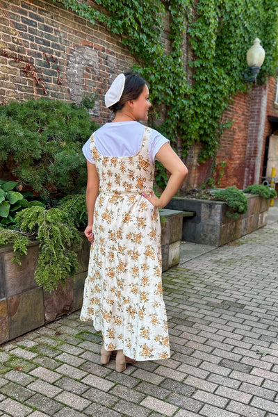 Autumn Bloom Midi Dress