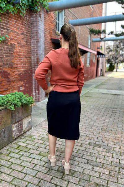 Soft Knit Sweater - TerraCotta