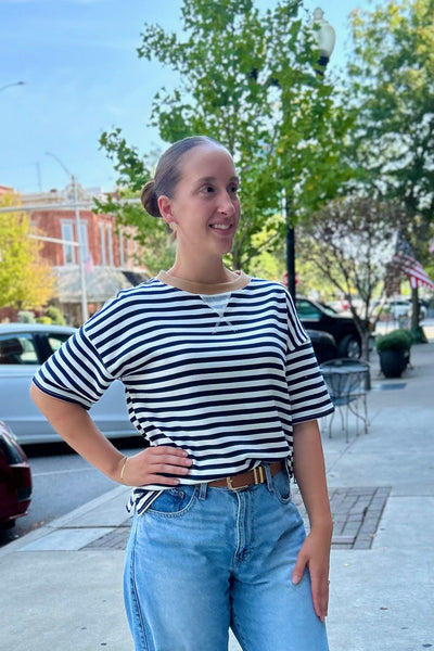 Jana Stripe Top