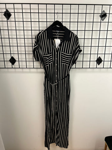 Size XSmall Black Stripe Dress