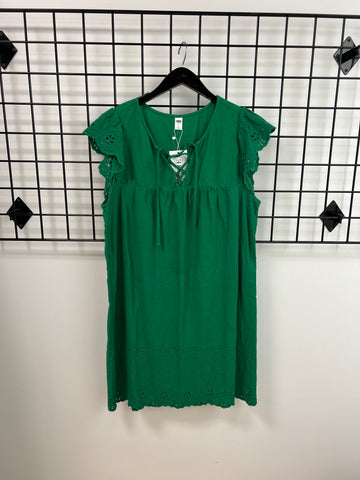 Size Large Kelly Green Dress