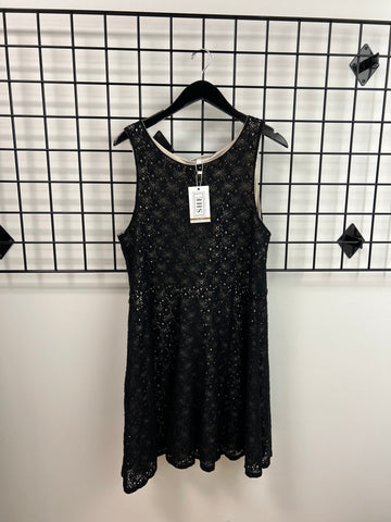 Size Large Black Lace Dress