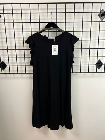 Size XLarge Black Swing Dress