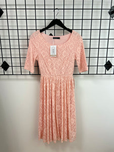 Size XSmall Pink Lace Dress