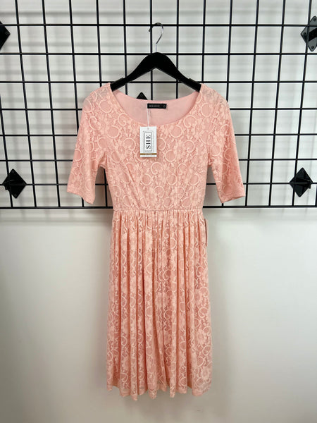 Size XSmall Pink Lace Dress