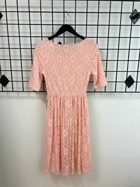 Size XSmall Pink Lace Dress