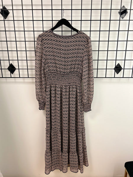 Size Small Chiffon Print Dress