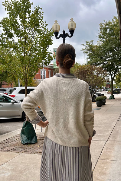 Elsie Everyday Cardigan -Cream